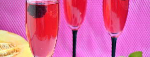 компот из дыни и ежевики. Шаг 6