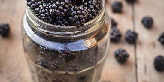 Компот из ежевики на зиму