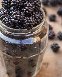 Компот из ежевики на зиму