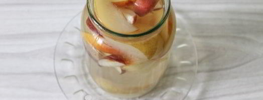 компот из груш и яблок на зиму. Шаг 8