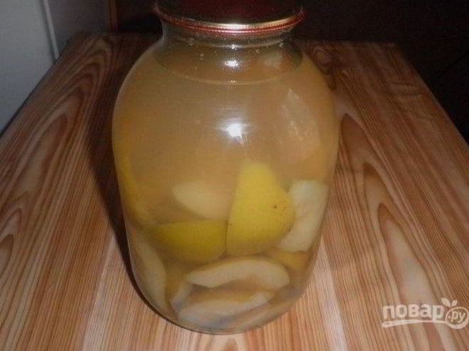Рецепт компота из груши на зиму