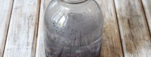 компот из кизила и винограда на зиму. Шаг 3