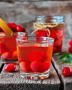 Компот из кизила