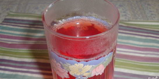 Компот из клубники и малины