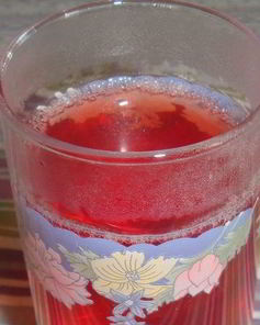 Компот из клубники и малины