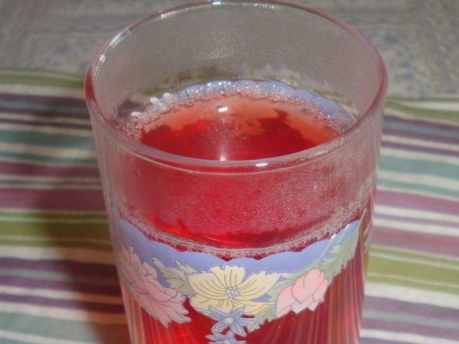 Рецепт компота из клубники и малины