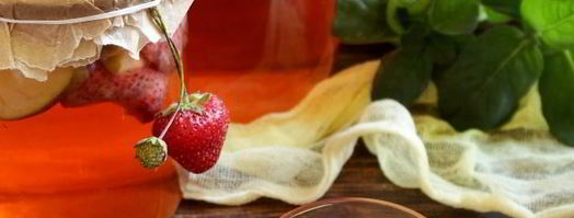 компот из клубники и яблок. Шаг 12