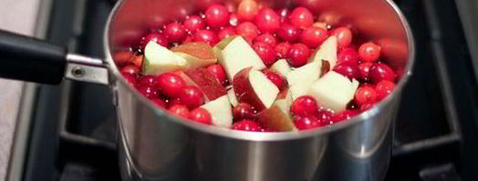компот из клюквы на зиму. Шаг 2