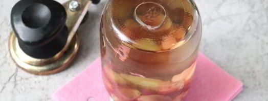 компот из красного винограда на зиму. Шаг 18