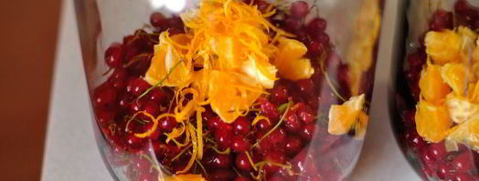 компот из красной смородины с апельсином. Шаг 2