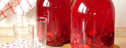 компот из красной смородины с апельсином. Шаг 8