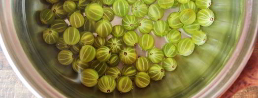 компот из крыжовника и мяты. Шаг 3