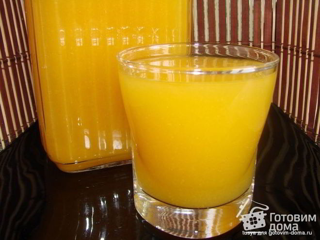 Рецепт компота из кураги с мякотью