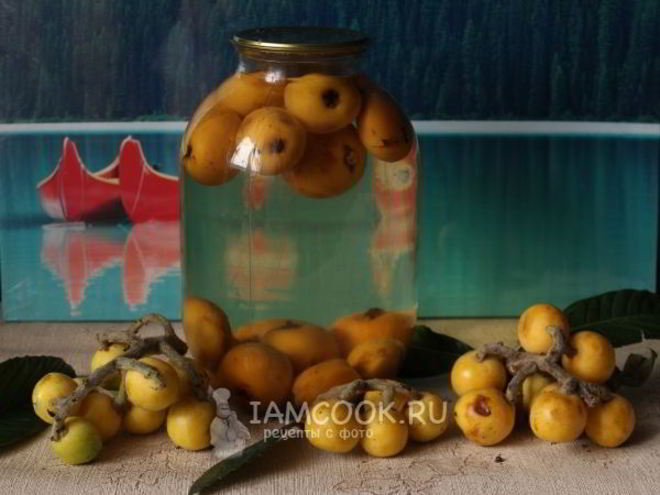 Рецепт компота из мушмулы на зиму