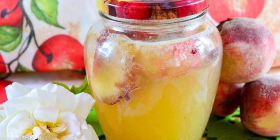 Компот из персиков на зиму