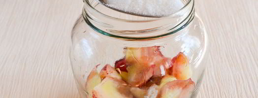 компот из персиков на зиму. Шаг 3