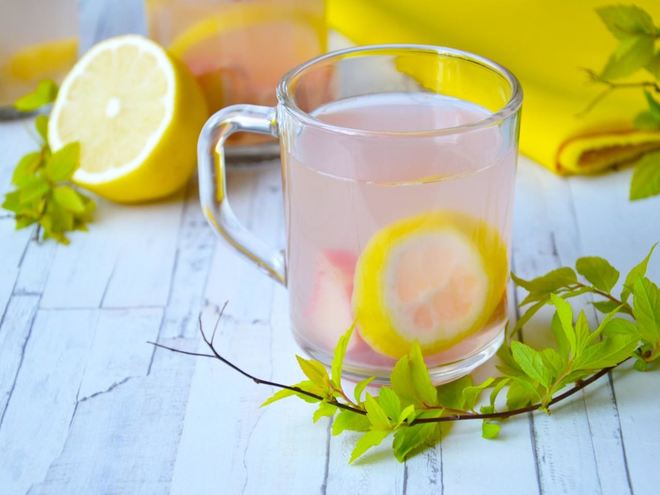 Рецепт компота из ревеня с имбирем и лимоном