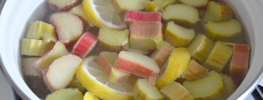 компот из ревеня с имбирем и лимоном. Шаг 6