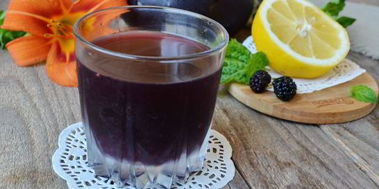 Компот из шелковицы