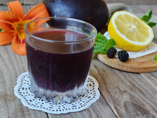 Рецепт компота из шелковицы