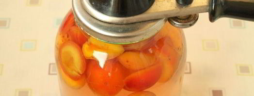 компот из слив и абрикос. Шаг 5