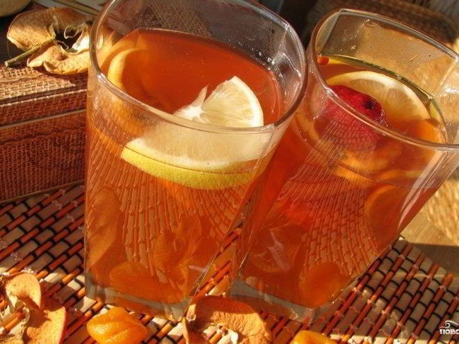 Рецепт компота из сухофруктов и ягод