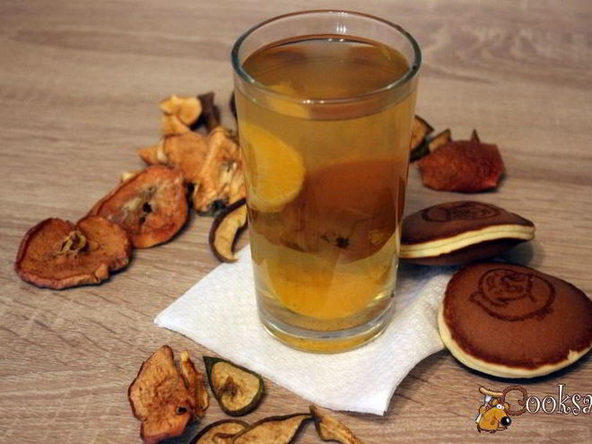 Рецепт компота из сухофруктов с мандаринами