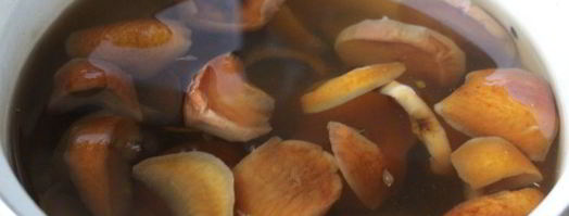 компот из сухофруктов с мандаринами. Шаг 4