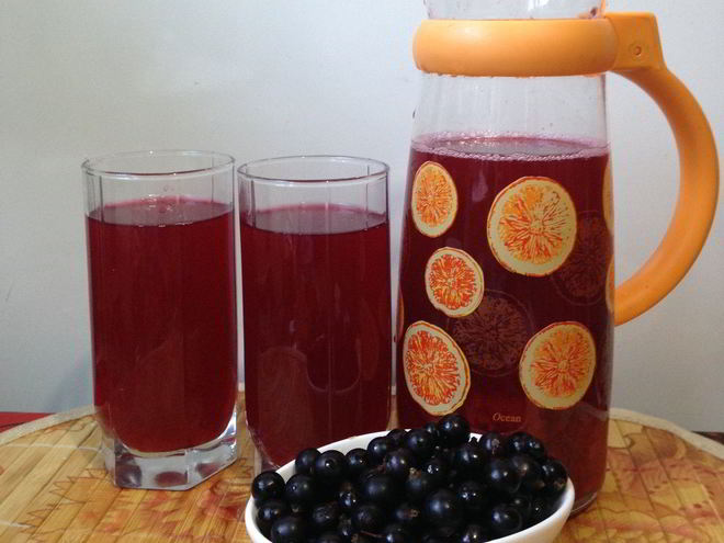 Рецепт компота из свежих ягод