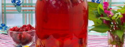 компот из терна, алычи и малины на зиму. Шаг 8