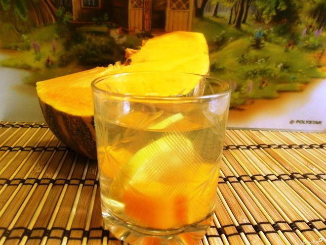 Рецепт компота из тыквы с апельсином на зиму