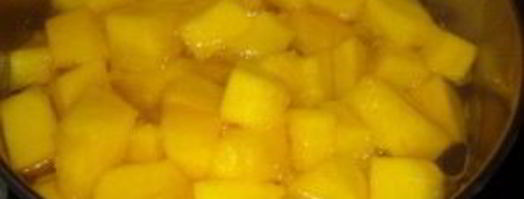 компот из тыквы с апельсином на зиму. Шаг 2