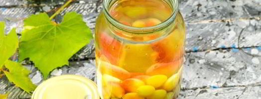 компот из винограда с косточками на зиму. Шаг 12