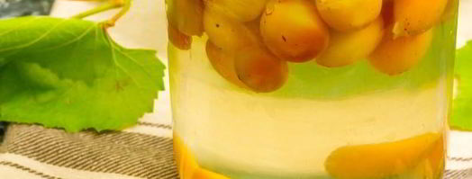 компот из винограда с косточками на зиму. Шаг 22