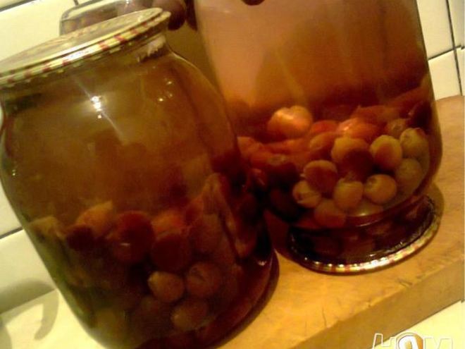 Рецепт компота из винограда