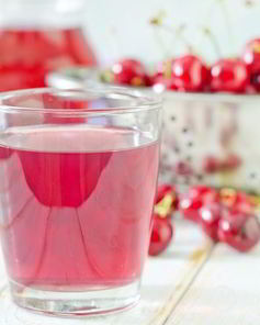 Компот из вишни без закатки