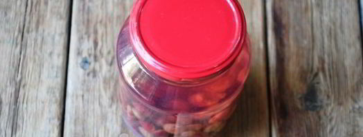 компот из вишни и крыжовника. Шаг 17