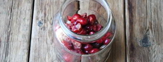 компот из вишни и крыжовника. Шаг 11