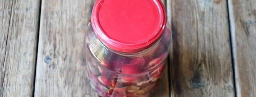 компот из вишни и крыжовника. Шаг 13