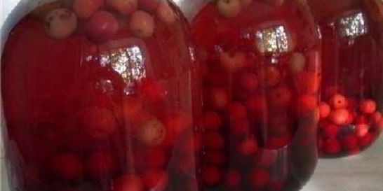 Компот из вишни с косточками на зиму