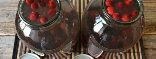 компот из вишни. Шаг 10