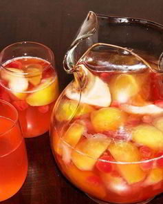 Компот из яблок и клюквы