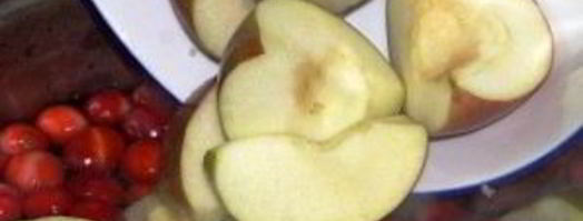 компот из яблок и клюквы. Шаг 4