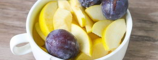 компот из яблок и слив на зиму. Шаг 4