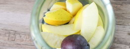 компот из яблок и слив на зиму. Шаг 5