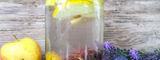 компот из яблок и слив на зиму. Шаг 9