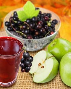 Компот из яблок и смородины на зиму