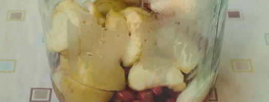 компот из яблок, кизила и бузины. Шаг 4