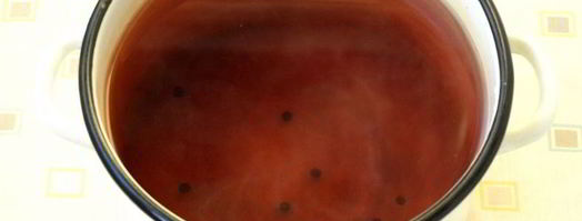 компот из яблок, кизила и бузины. Шаг 5