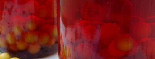 компот с алычой и малиной. Шаг 4